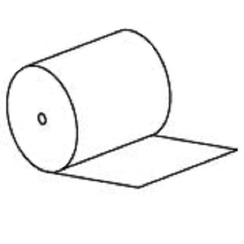 industrial roll tissue paper sketch